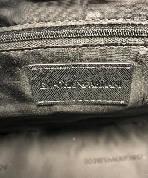 EMPORIO ARMANI（エンポリオ アルマーニ）EMPORIO ARMANI (エンポリオ アルマーニ) ボストンバッグ ブラックの古着・服飾アイテム