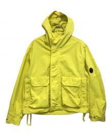 C.P COMPANY（シーピーカンパニー）の古着「Twill Hooded Short Jacket」｜イエロー