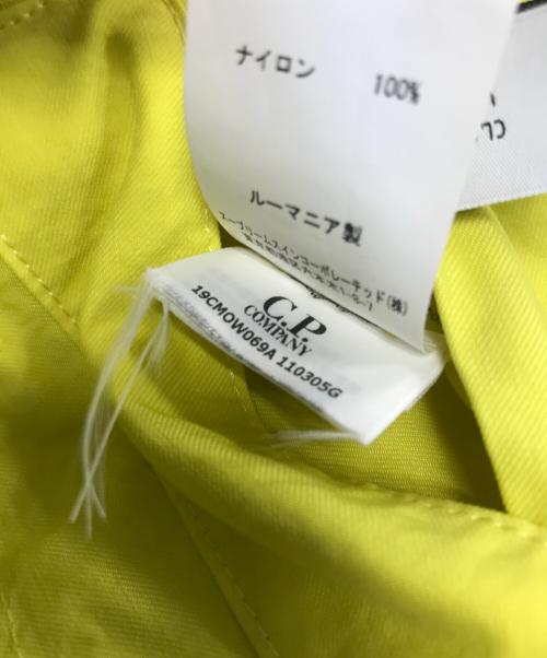 C.P COMPANY（シーピーカンパニー）C.P COMPANY (シーピーカンパニー) Twill Hooded Short Jacket イエロー サイズ:Mの古着・服飾アイテム