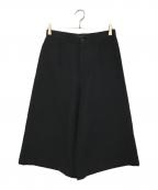 tricot COMME des GARCONSトリココムデギャルソン）の古着「クロップド縮絨パンツ」｜ブラック