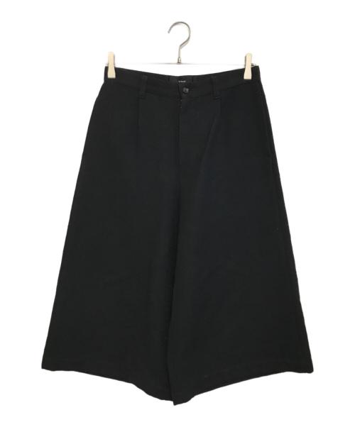 tricot COMME des GARCONS（トリココムデギャルソン）tricot COMME des GARCONS (トリココムデギャルソン) クロップド縮絨パンツ ブラック サイズ:Ｓの古着・服飾アイテム