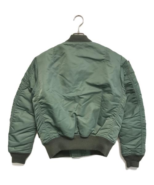 AVIREX（アヴィレックス）AVIREX (アヴィレックス) リバーシブルMA-1ジャケット グリーン サイズ:Mの古着・服飾アイテム