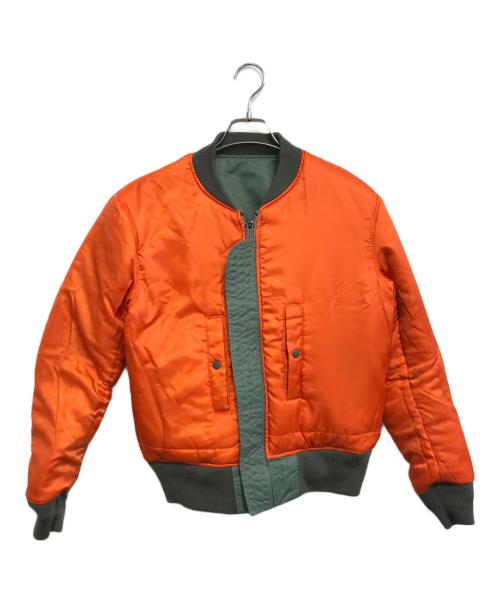 AVIREX（アヴィレックス）AVIREX (アヴィレックス) リバーシブルMA-1ジャケット グリーン サイズ:Mの古着・服飾アイテム