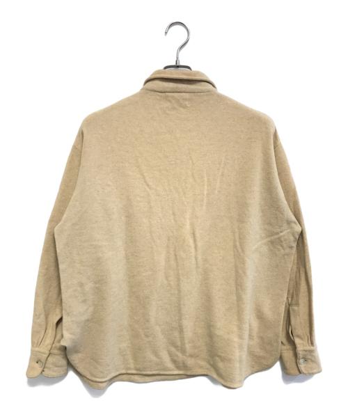 THE SPINNAKER SHIRT（ザ・スピンネーカー・シャツ）THE SPINNAKER SHIRT (ザ・スピンネーカー・シャツ) ハーフジップニットシャツ カーキ サイズ:表記なしの古着・服飾アイテム