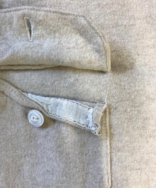 THE SPINNAKER SHIRT（ザ・スピンネーカー・シャツ）THE SPINNAKER SHIRT (ザ・スピンネーカー・シャツ) ハーフジップニットシャツ カーキ サイズ:表記なしの古着・服飾アイテム