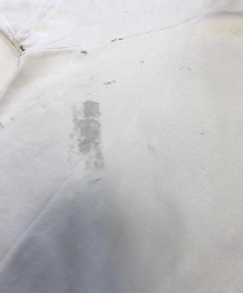 Hanes（ヘインズ）Hanes (ヘインズ) 半袖ラグランスウェット ホワイト サイズ:XLの古着・服飾アイテム