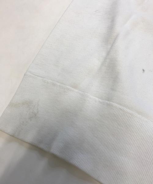 Hanes（ヘインズ）Hanes (ヘインズ) 半袖ラグランスウェット ホワイト サイズ:XLの古着・服飾アイテム