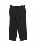 GIORGIO ARMANIジョルジョアルマーニ）の古着「ウールスラックス」｜ブラック