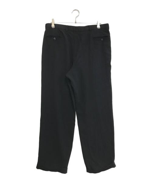 GIORGIO ARMANI（ジョルジョアルマーニ）GIORGIO ARMANI (ジョルジョアルマーニ) ウールスラックス ブラック サイズ:表記なしの古着・服飾アイテム
