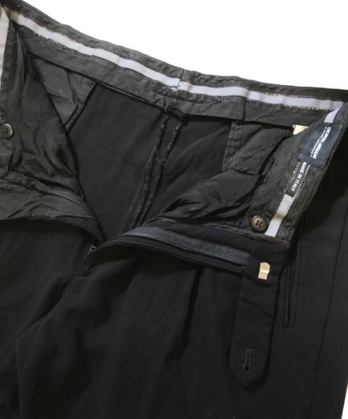 GIORGIO ARMANI（ジョルジョアルマーニ）GIORGIO ARMANI (ジョルジョアルマーニ) ウールスラックス ブラック サイズ:表記なしの古着・服飾アイテム