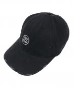 stussyステューシー）の古着「キャップ」｜ブラック