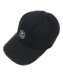 stussy（ステューシー）の古着「キャップ」｜ブラック