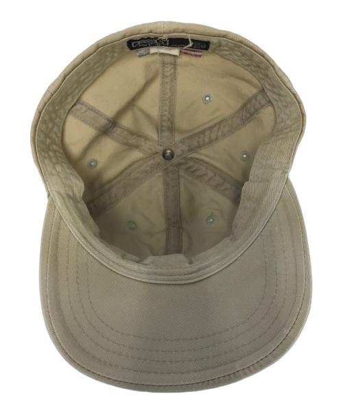 POLO RALPH LAUREN（ポロ・ラルフローレン）POLO RALPH LAUREN (ポロ・ラルフローレン) キャップ ベージュ サイズ:Lの古着・服飾アイテム