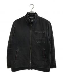 GIORGIO ARMANI（ジョルジョアルマーニ）の古着「スタンドカラージャケット」｜グレー