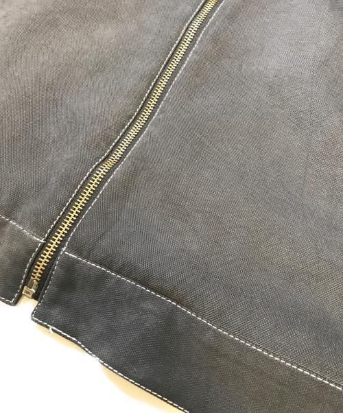 GIORGIO ARMANI（ジョルジョアルマーニ）GIORGIO ARMANI (ジョルジョアルマーニ) スタンドカラージャケット グレー サイズ:Mの古着・服飾アイテム