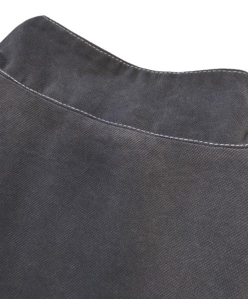 GIORGIO ARMANI（ジョルジョアルマーニ）GIORGIO ARMANI (ジョルジョアルマーニ) スタンドカラージャケット グレー サイズ:Mの古着・服飾アイテム