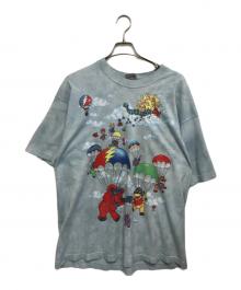 LIQUID BLUE（リキッドブルー）の古着「プリントTシャツ」｜スカイブルー