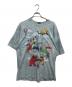 LIQUID BLUE（リキッドブルー）の古着「プリントTシャツ」｜スカイブルー