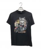 HARLEY-DAVIDSONハーレーダビッドソン）の古着「90s HARLEY-DAVIDSON(ハーレーダビットソン) モーターTシャツ」｜ブラック