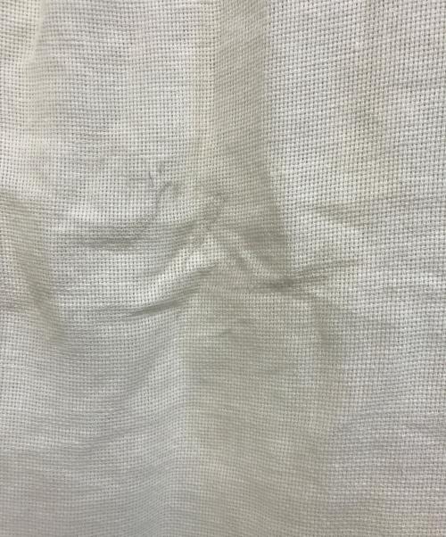 POLO RALPH LAUREN（ポロ・ラルフローレン）POLO RALPH LAUREN (ポロ・ラルフローレン) リネンコットンオープンカラーシャツ アイボリー サイズ:Lの古着・服飾アイテム