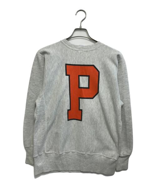 Champion（チャンピオン）Champion (チャンピオン) リバースウィーブスウェット グレー サイズ:Lの古着・服飾アイテム