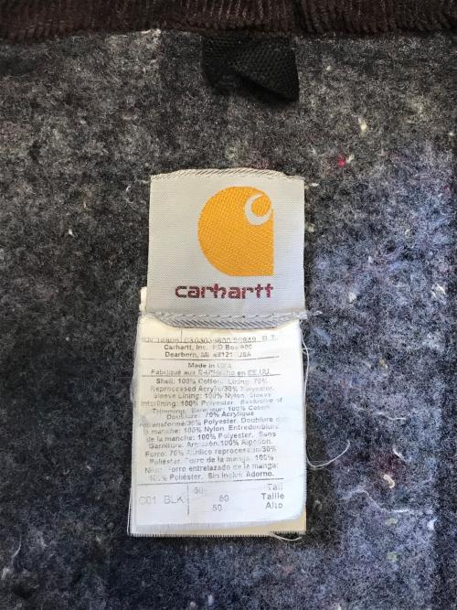 CarHartt（カーハート）CarHartt (カーハート) ミシガンチョアコート ブラック サイズ:50の古着・服飾アイテム