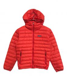Patagonia（パタゴニア）の古着「Down Sweater Full-Zip Hoody」｜レッド
