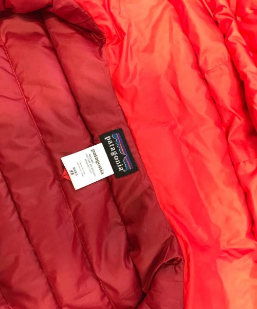 Patagonia（パタゴニア）Patagonia (パタゴニア) Down Sweater Full-Zip Hoody レッド サイズ:XSの古着・服飾アイテム