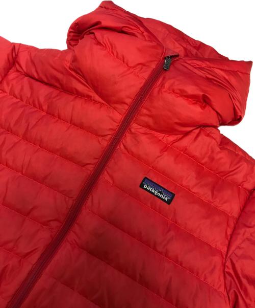 Patagonia（パタゴニア）Patagonia (パタゴニア) Down Sweater Full-Zip Hoody レッド サイズ:XSの古着・服飾アイテム