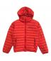 Patagonia（パタゴニア）の古着「Down Sweater Full-Zip Hoody」｜レッド