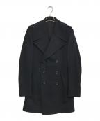GUCCIグッチ）の古着「ウールPコート」｜ブラック
