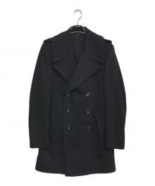 GUCCI（グッチ）の古着「ウールPコート」｜ブラック