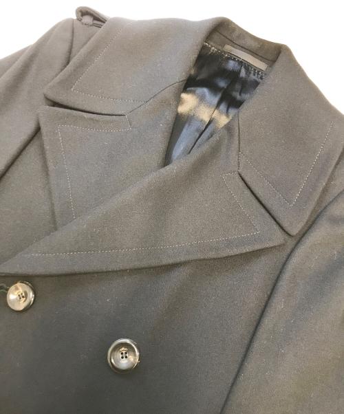 GUCCI（グッチ）GUCCI (グッチ) ウールPコート ブラック サイズ:44Rの古着・服飾アイテム