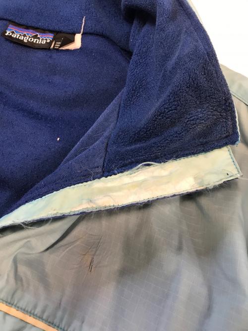 Patagonia（パタゴニア）Patagonia (パタゴニア) バイカラーナイロンジャケット スカイブルー サイズ:XLの古着・服飾アイテム