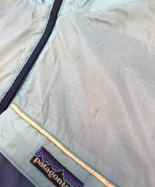 Patagonia（パタゴニア）Patagonia (パタゴニア) バイカラーナイロンジャケット スカイブルー サイズ:XLの古着・服飾アイテム