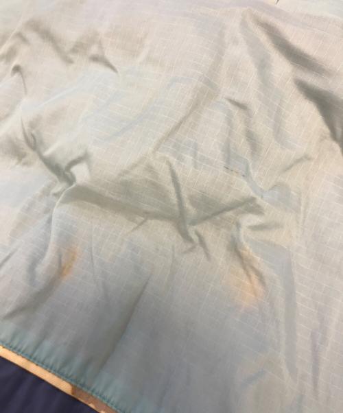 Patagonia（パタゴニア）Patagonia (パタゴニア) バイカラーナイロンジャケット スカイブルー サイズ:XLの古着・服飾アイテム