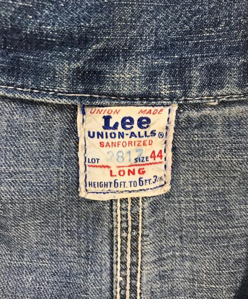 LEE（リー）LEE (リー) オールインワン インディゴ サイズ:44の古着・服飾アイテム
