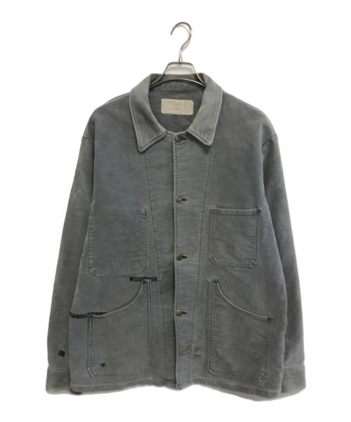 BERGHMANS（バーグマン）BERGHMANS (バーグマン) モールスキンカバーオール グレー サイズ:不明の古着・服飾アイテム