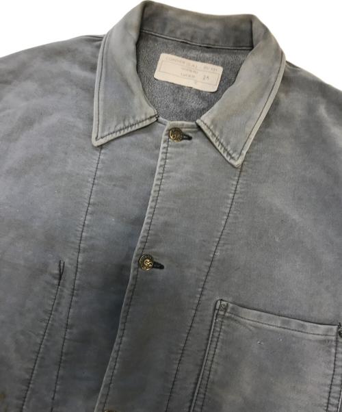 BERGHMANS（バーグマン）BERGHMANS (バーグマン) モールスキンカバーオール グレー サイズ:不明の古着・服飾アイテム