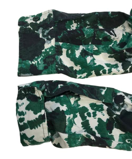 KENZO（ケンゾー）KENZO (ケンゾー) シルクブレンドワンピース グリーン サイズ:36の古着・服飾アイテム