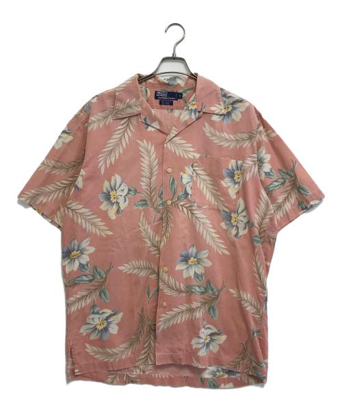 POLO RALPH LAUREN（ポロ・ラルフローレン）POLO RALPH LAUREN (ポロ・ラルフローレン) アロハシャツ ピンク サイズ:Mの古着・服飾アイテム