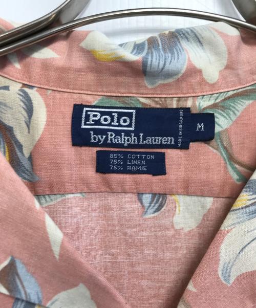 POLO RALPH LAUREN（ポロ・ラルフローレン）POLO RALPH LAUREN (ポロ・ラルフローレン) アロハシャツ ピンク サイズ:Mの古着・服飾アイテム
