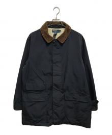 POLO RALPH LAUREN（ポロ・ラルフローレン）の古着「ステンカラーコート」｜ネイビー