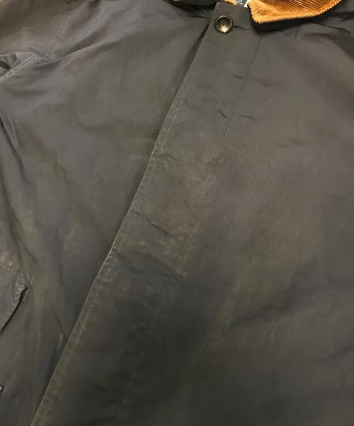 POLO RALPH LAUREN（ポロ・ラルフローレン）POLO RALPH LAUREN (ポロ・ラルフローレン) ステンカラーコート ネイビー サイズ:Lの古着・服飾アイテム