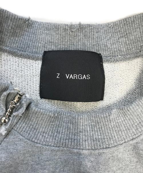 ZAC VARGAS（ザックヴァルガス）ZAC VARGAS (ザックヴァルガス) Marilyn PO2スウェット グレー サイズ:Fの古着・服飾アイテム