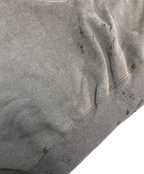 ZAC VARGAS（ザックヴァルガス）ZAC VARGAS (ザックヴァルガス) ダメージ加工スウェット ブラック サイズ:Fの古着・服飾アイテム