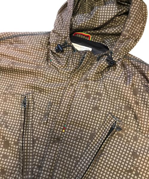 stussy（ステューシー）stussy (ステューシー) ナイロンパーカー ブラウン サイズ:Lの古着・服飾アイテム