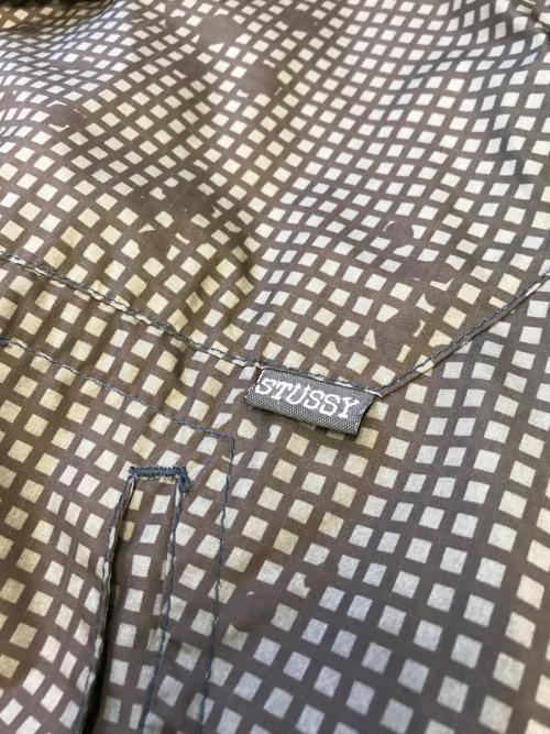 stussy（ステューシー）stussy (ステューシー) ナイロンパーカー ブラウン サイズ:Lの古着・服飾アイテム