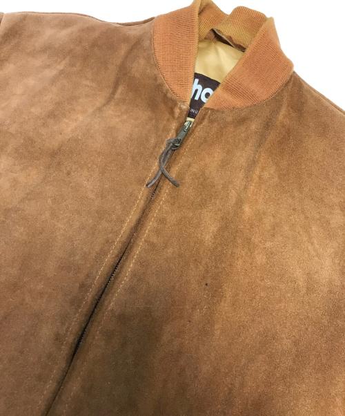 Schott（ショット）Schott (ショット) スエードレザージャケット ブラウン サイズ:44の古着・服飾アイテム