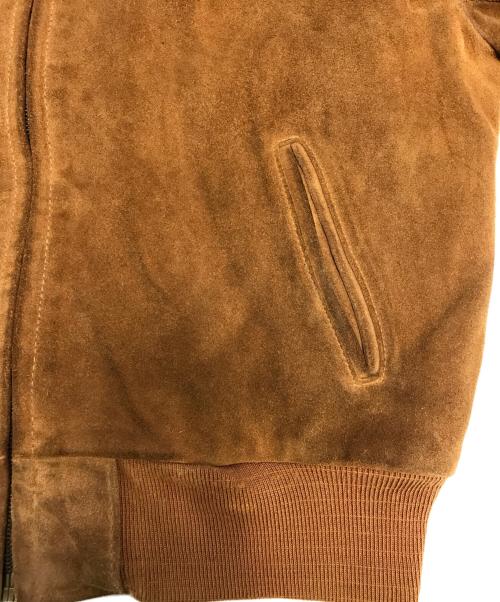 Schott（ショット）Schott (ショット) スエードレザージャケット ブラウン サイズ:44の古着・服飾アイテム